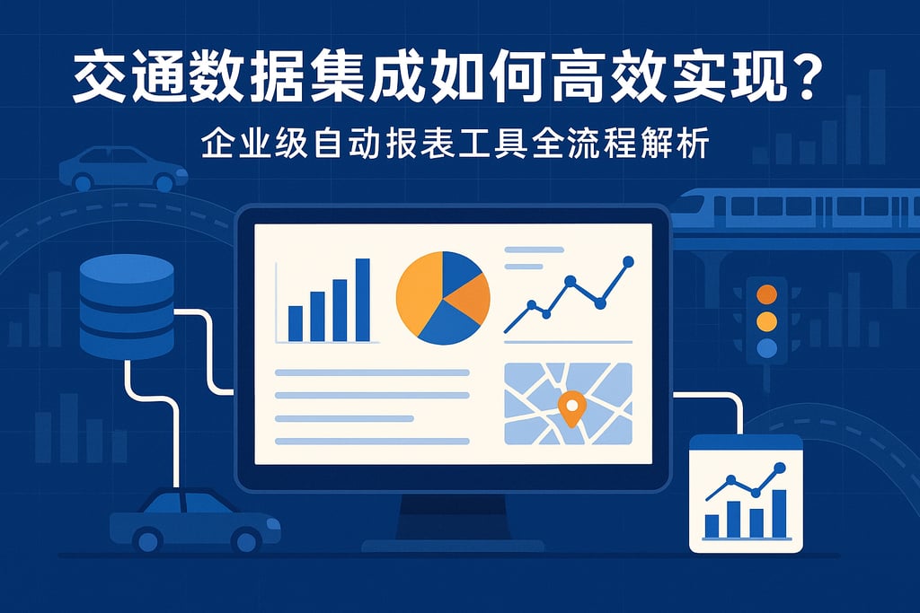 交通数据集成如何高效实现？企业级自动报表工具全流程解析