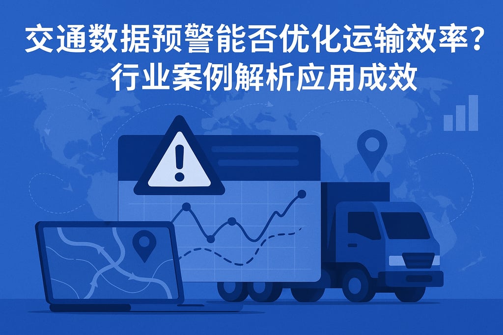 交通数据预警能否优化运输效率？行业案例解析应用成效