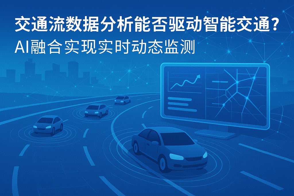 交通流数据分析能否驱动智能交通？AI融合实现实时动态监测
