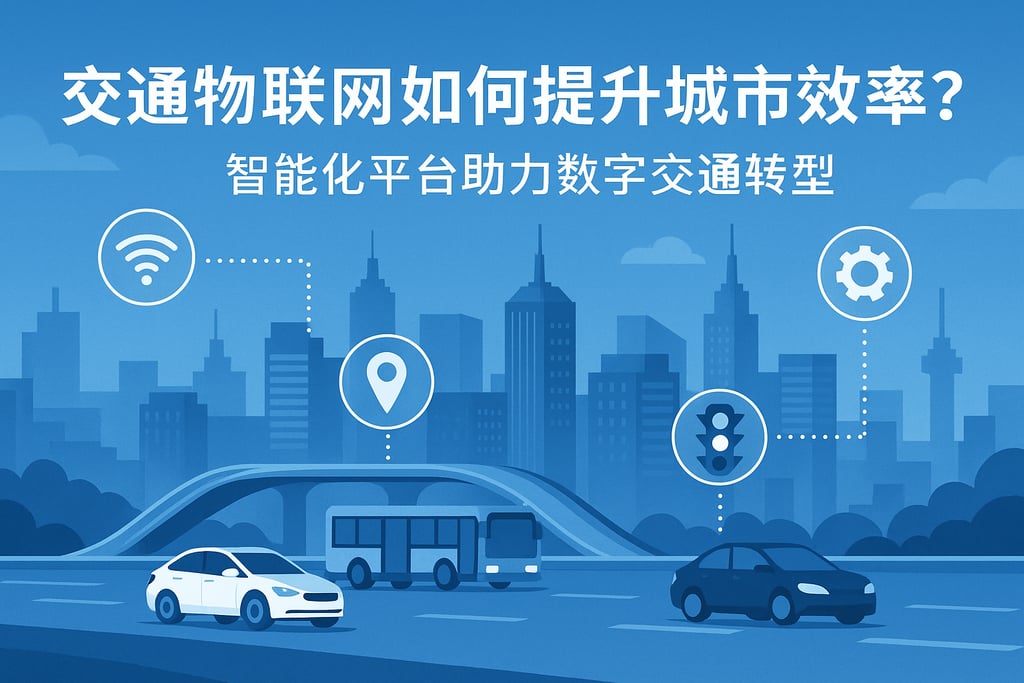 交通物联网如何提升城市效率？智能化平台助力数字交通转型