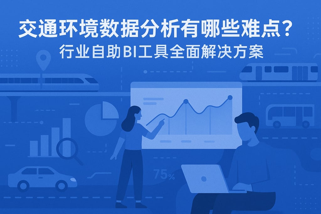 交通环境数据分析有哪些难点？行业自助BI工具全面解决方案