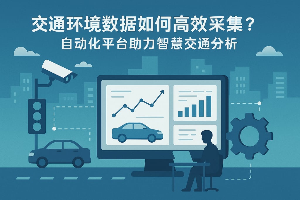 交通环境数据如何高效采集？自动化平台助力智慧交通分析