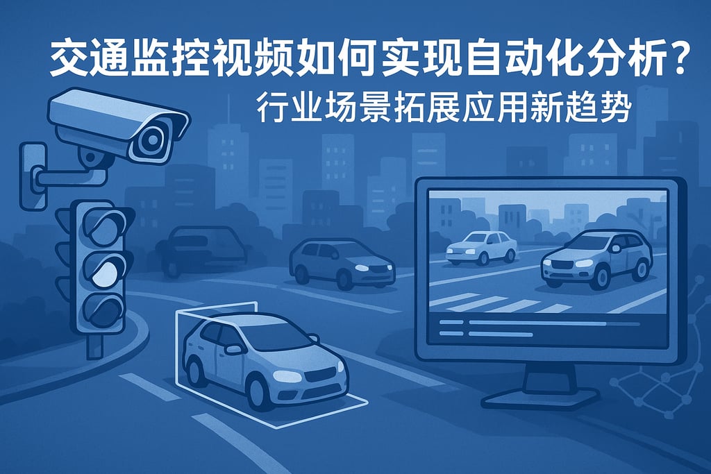 交通监控视频如何实现自动化分析？行业场景拓展应用新趋势