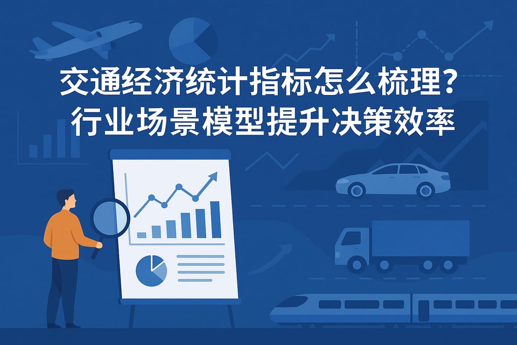 交通经济统计指标怎么梳理？行业场景模型提升决策效率