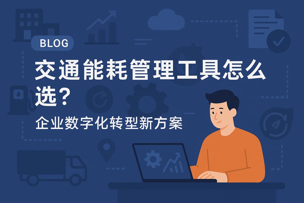 交通能耗管理工具怎么选？企业数字化转型新方案