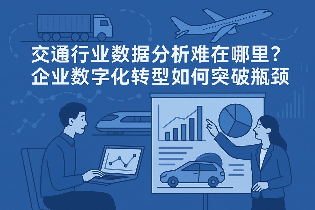交通行业数据分析难在哪里？企业数字化转型如何突破瓶颈