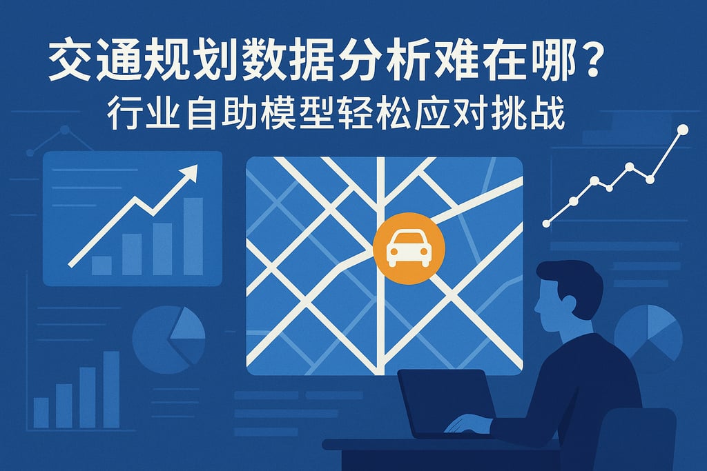 交通规划数据分析难在哪？行业自助模型轻松应对挑战