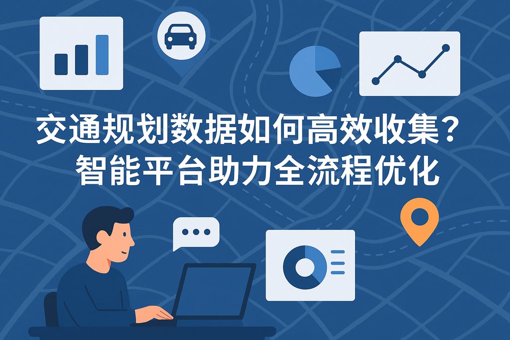 交通规划数据如何高效收集？智能平台助力全流程优化
