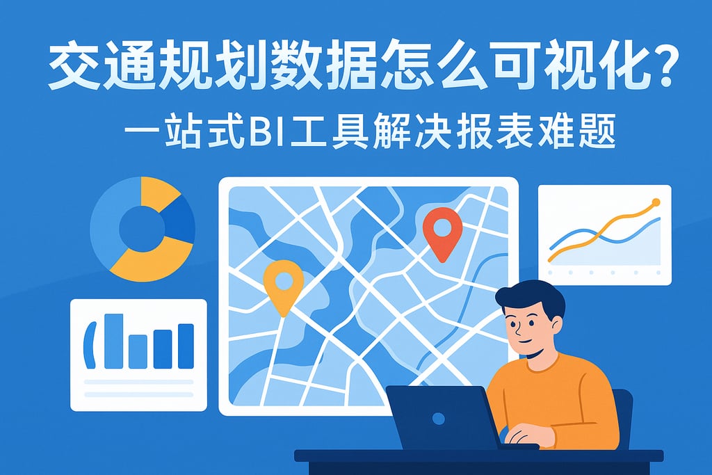 交通规划数据怎么可视化？一站式BI工具解决报表难题