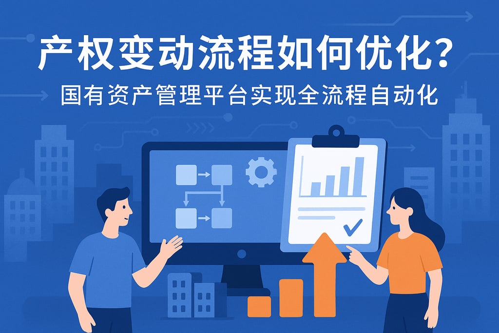 产权变动流程如何优化？国有资产管理平台实现全流程自动化