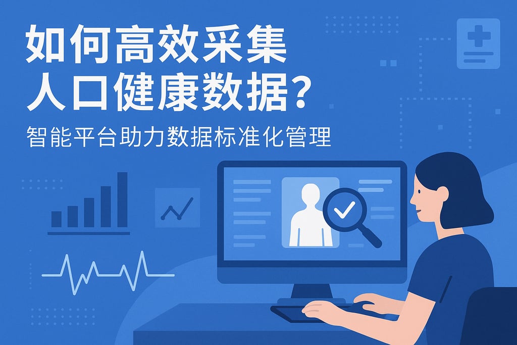 人口健康数据如何高效采集？智能平台助力数据标准化管理