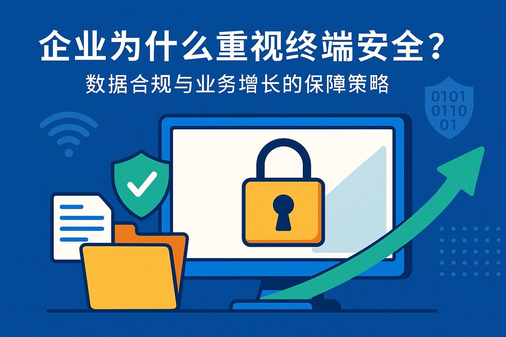 企业为什么重视终端安全？数据合规与业务增长的保障策略