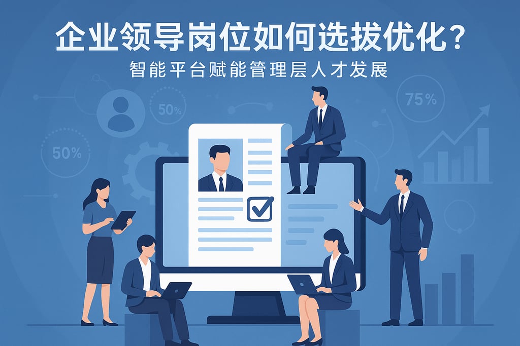 企业领导岗位如何选拔优化？智能平台赋能管理层人才发展