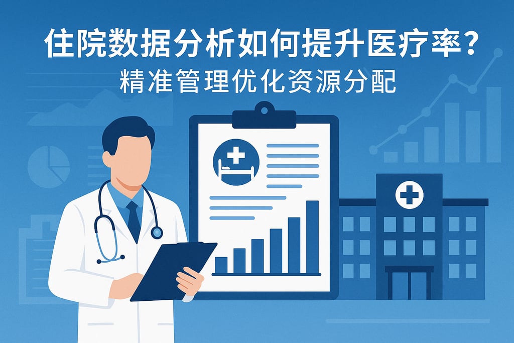 住院数据分析如何提升医疗效率？精准管理优化资源分配