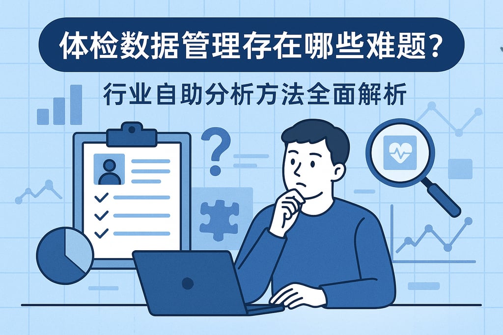 体检数据管理存在哪些难题？行业自助分析方法全面解析