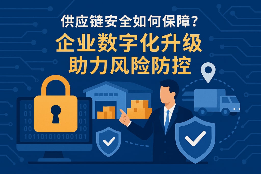 供应链安全如何保障？企业数字化升级助力风险防控