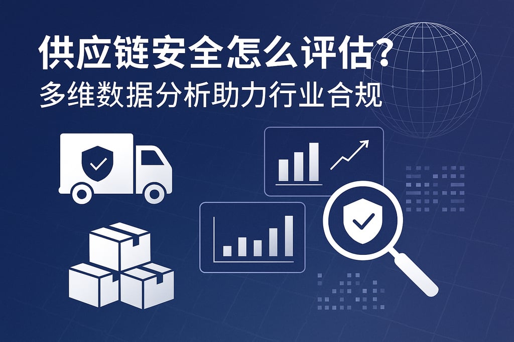 供应链安全怎么评估？多维数据分析助力行业合规