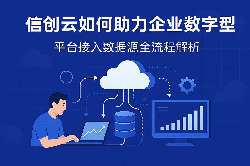 信创云如何助力企业数字转型？平台接入数据源全流程解析