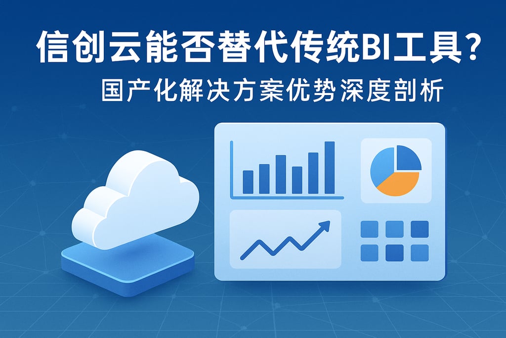 信创云能否替代传统BI工具？国产化解决方案优势深度剖析