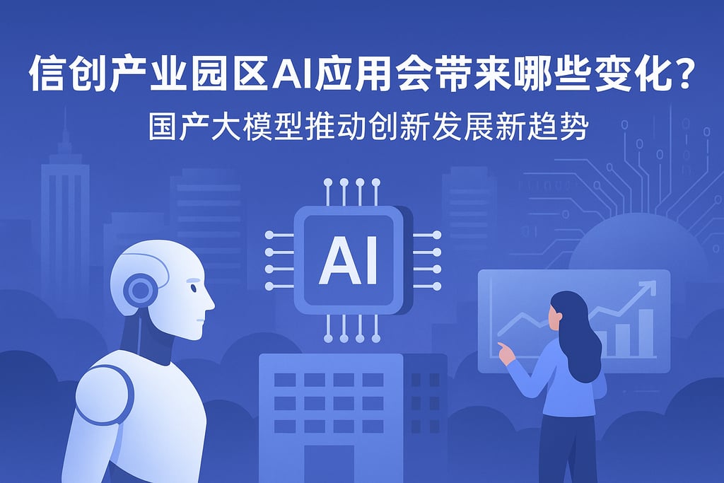 信创产业园区AI应用会带来哪些变化？国产大模型推动创新发展新趋势
