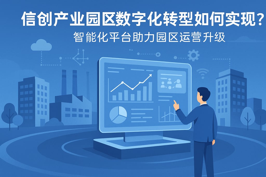 信创产业园区数字化转型如何实现？智能化平台助力园区运营升级