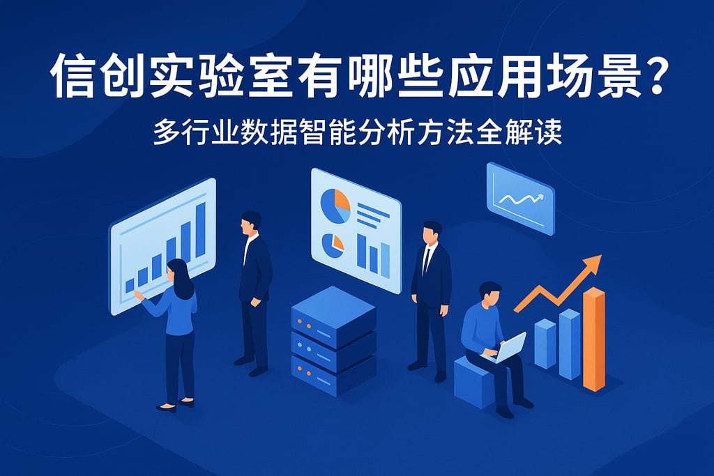 信创实验室有哪些应用场景？多行业数据智能分析方法全解读