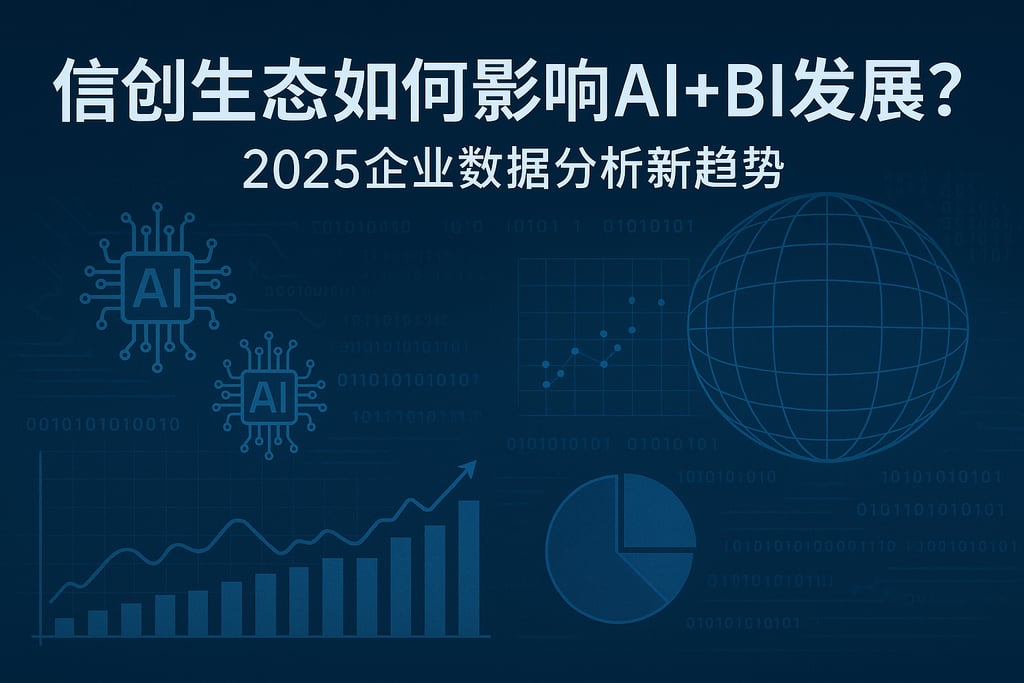 信创生态如何影响AI+BI发展？2025企业数据分析新趋势