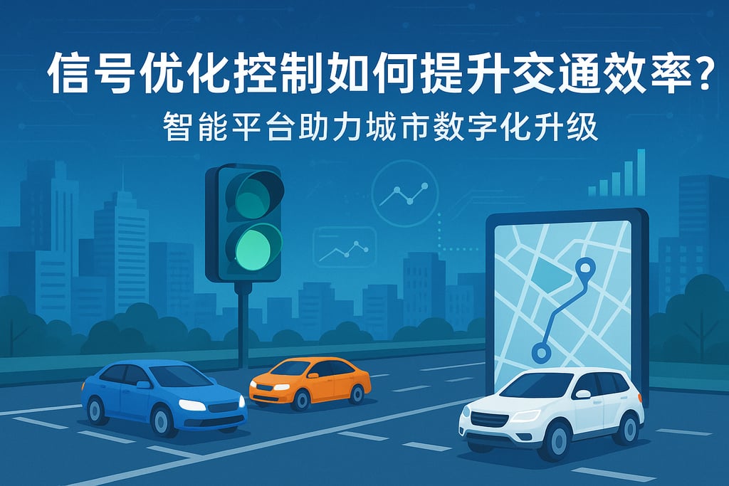 信号优化控制如何提升交通效率？智能平台助力城市数字化升级