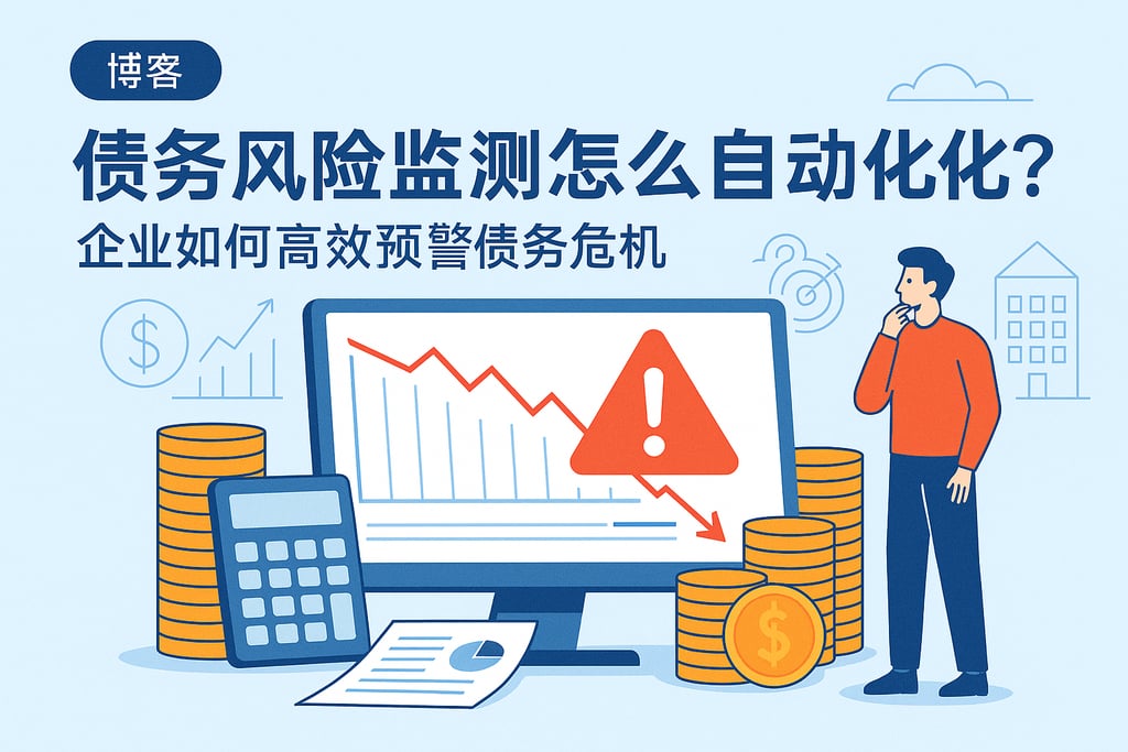 债务风险监测怎么自动化？企业如何高效预警债务危机
