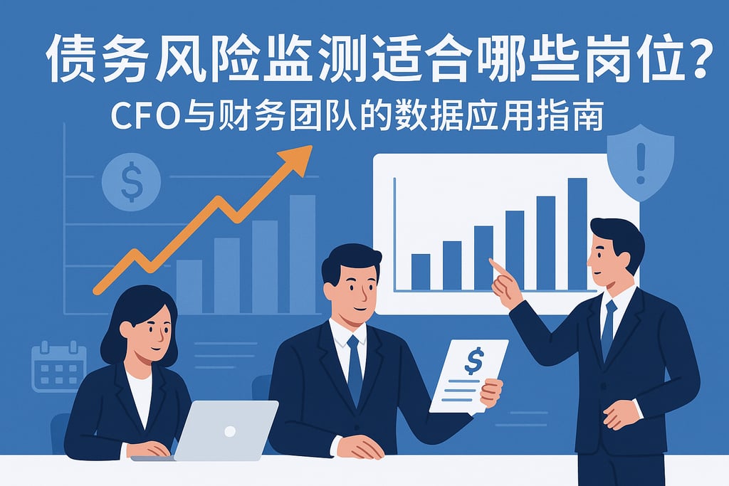 债务风险监测适合哪些岗位？CFO与财务团队的数据应用指南