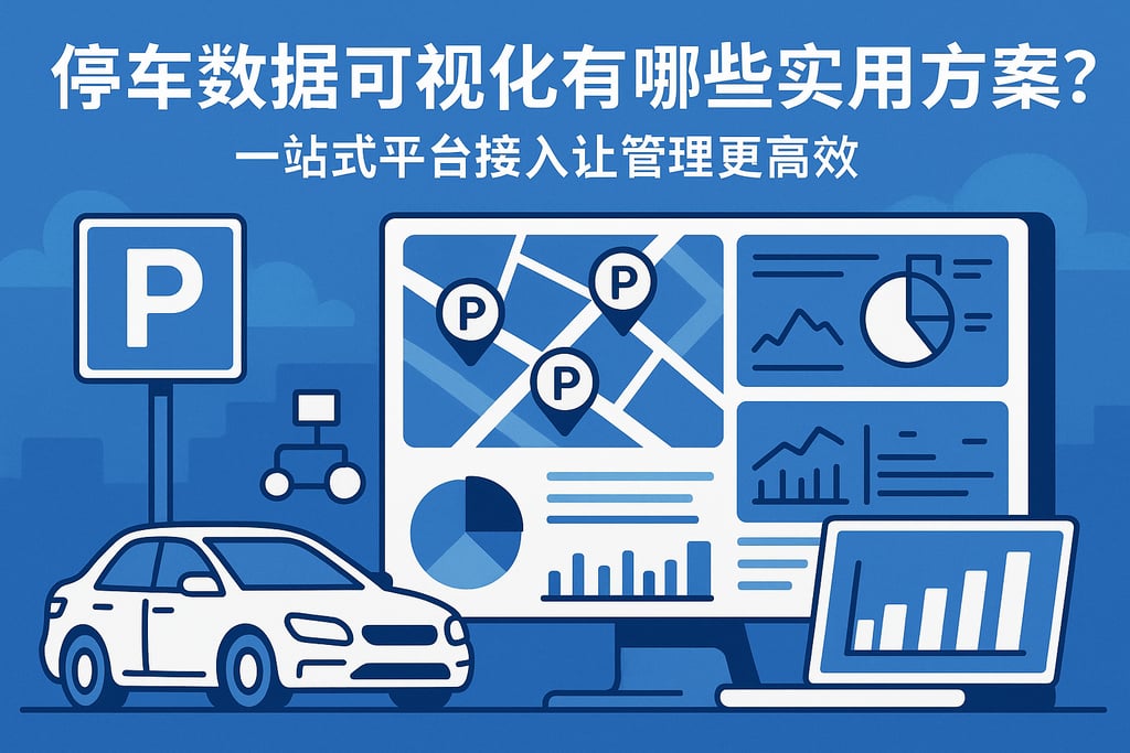 停车数据可视化有哪些实用方案？一站式平台接入让管理更高效