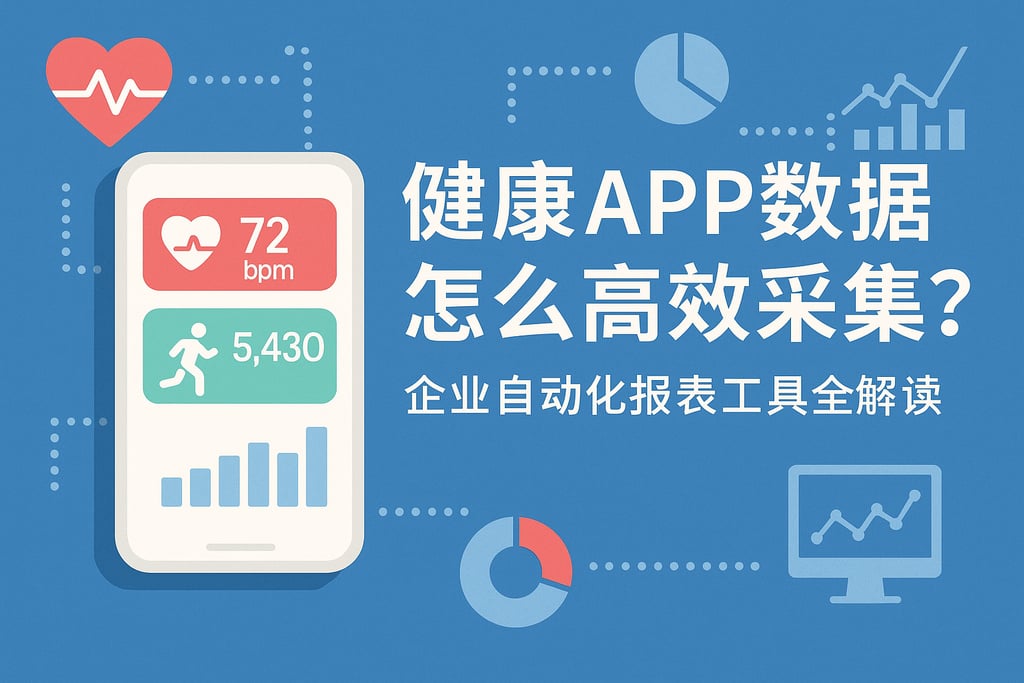 健康APP数据怎么高效采集？企业自动化报表工具全解读