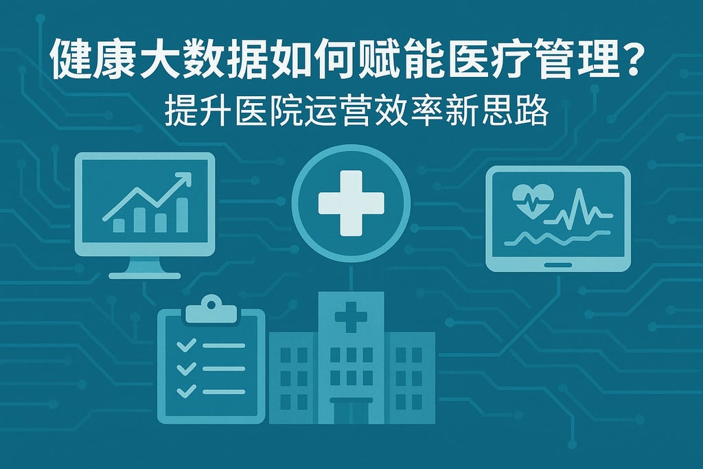 健康大数据如何赋能医疗管理？提升医院运营效率新思路