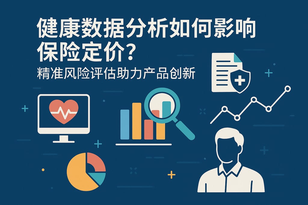 健康数据分析如何影响保险定价？精准风险评估助力产品创新