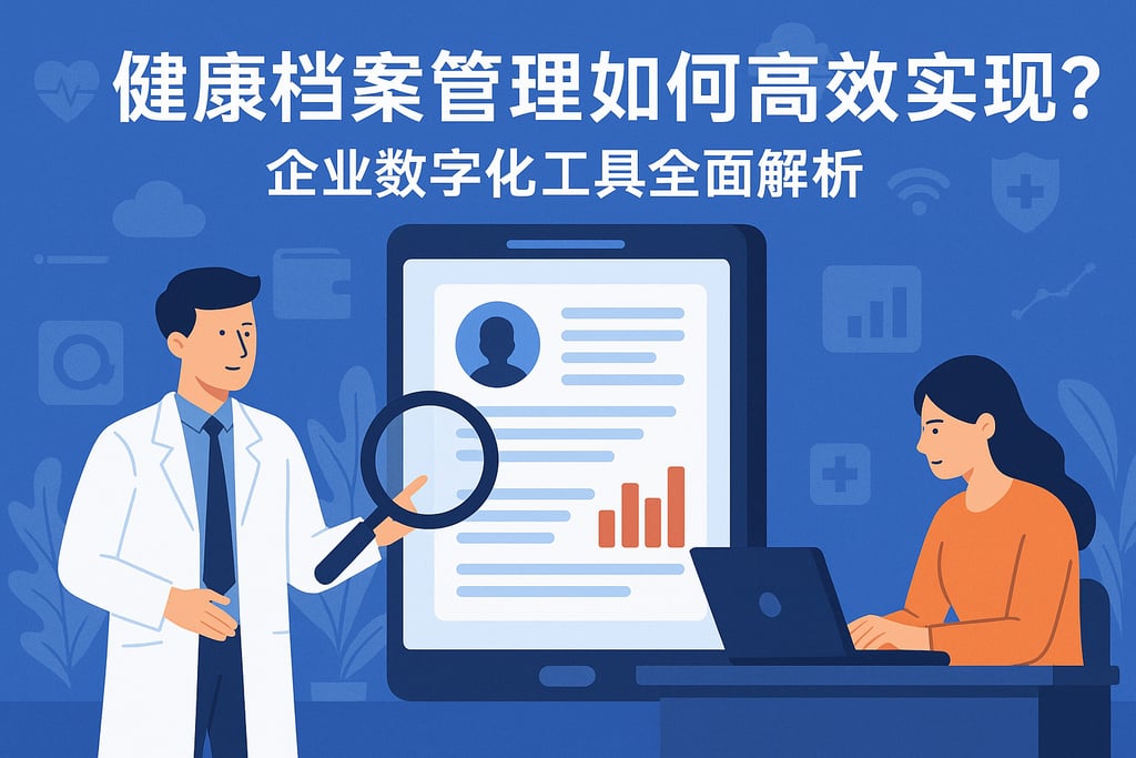 健康档案管理如何高效实现？企业数字化工具全面解析