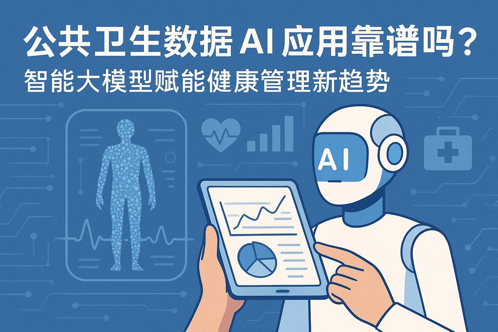 公共卫生数据AI应用靠谱吗？智能大模型赋能健康管理新趋势