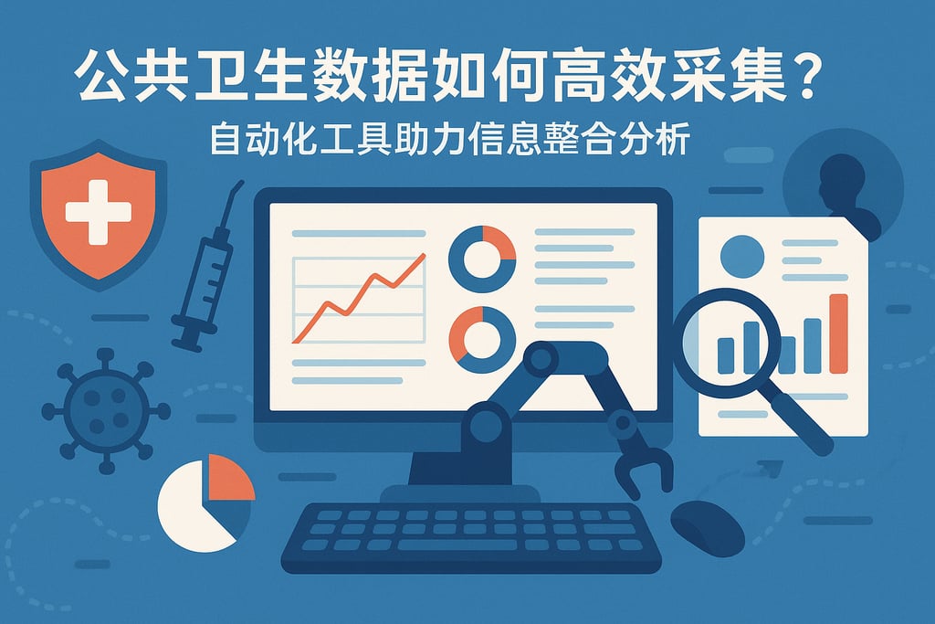 公共卫生数据如何高效采集？自动化工具助力信息整合分析