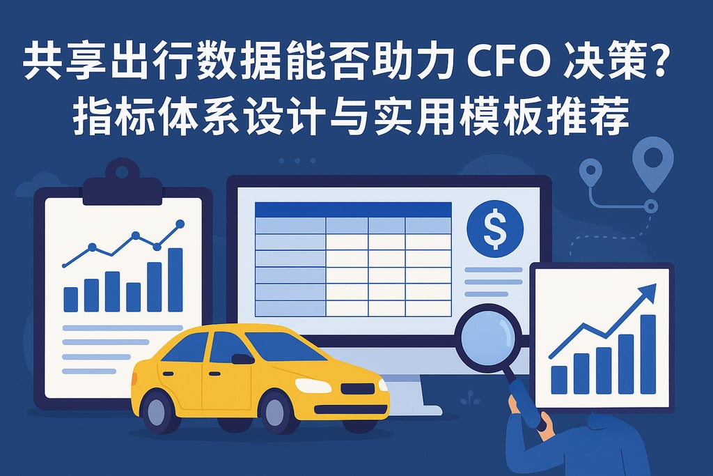 共享出行数据能否助力CFO决策？指标体系设计与实用模板推荐