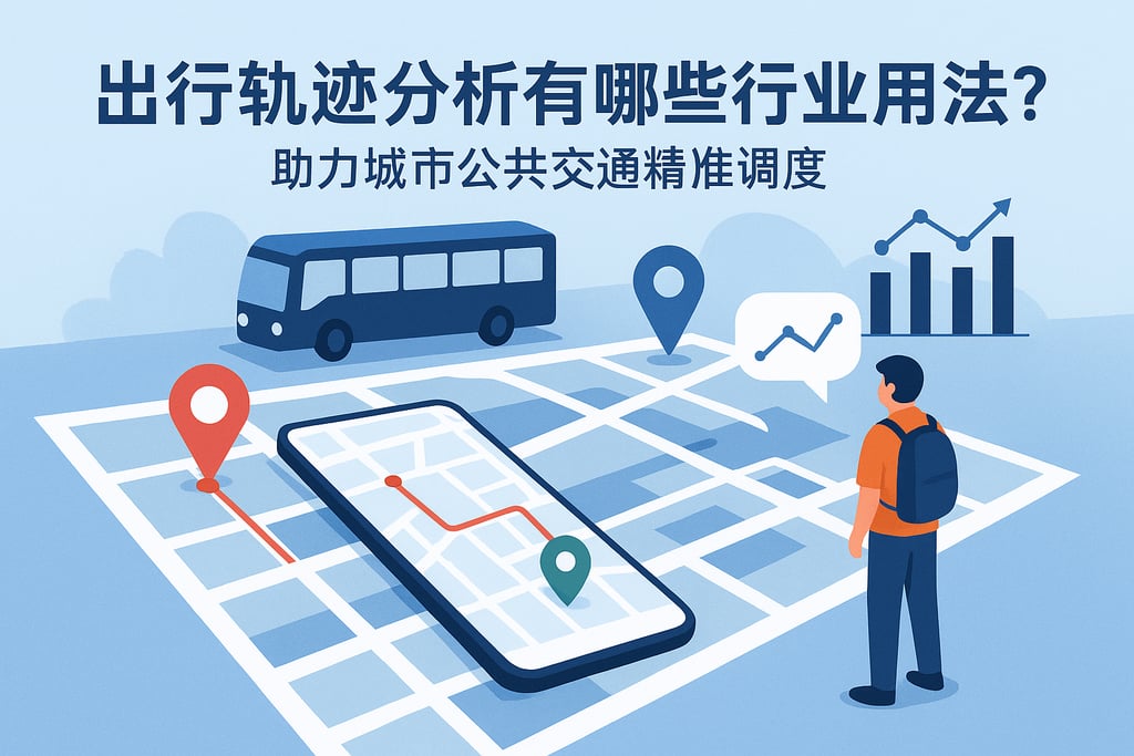 出行轨迹分析有哪些行业用法？助力城市公共交通精准调度