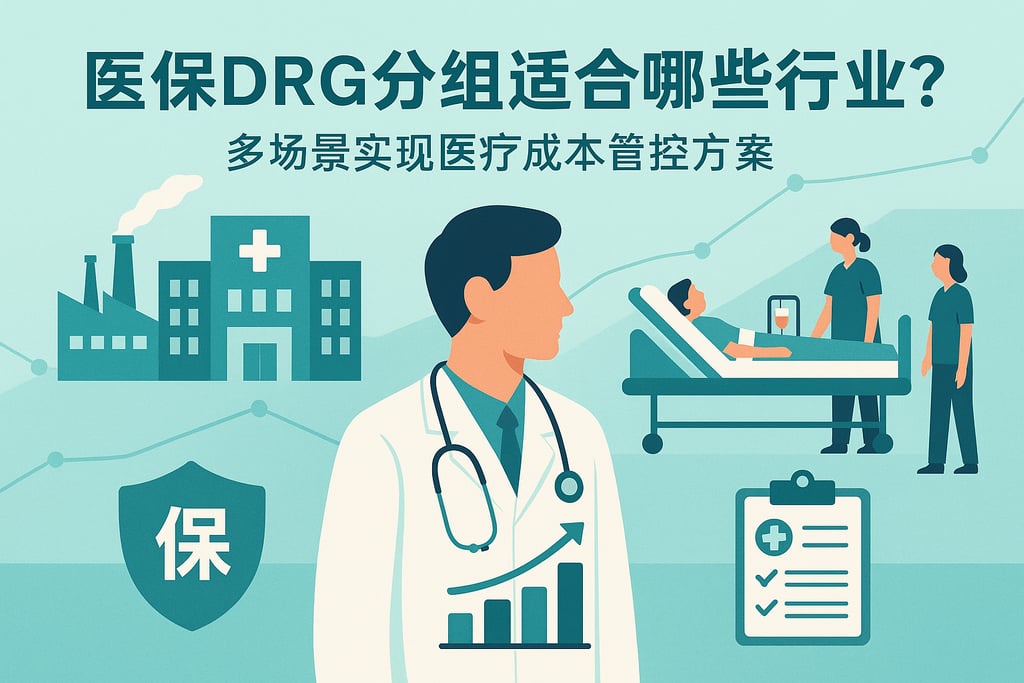 医保DRG分组适合哪些行业？多场景实现医疗成本管控方案
