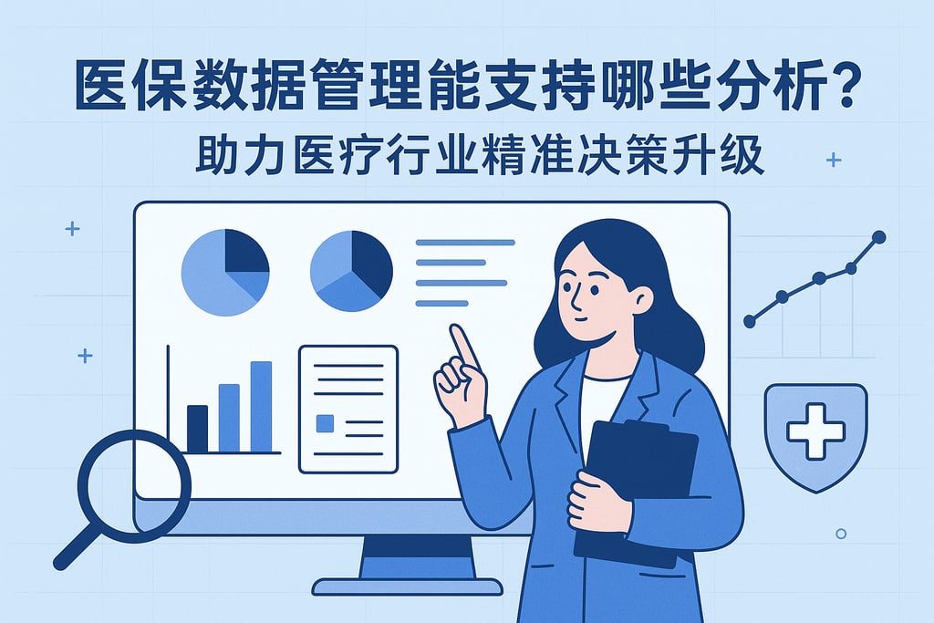 医保数据管理能支持哪些分析？助力医疗行业精准决策升级