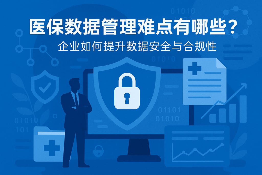 医保数据管理难点有哪些？企业如何提升数据安全与合规性