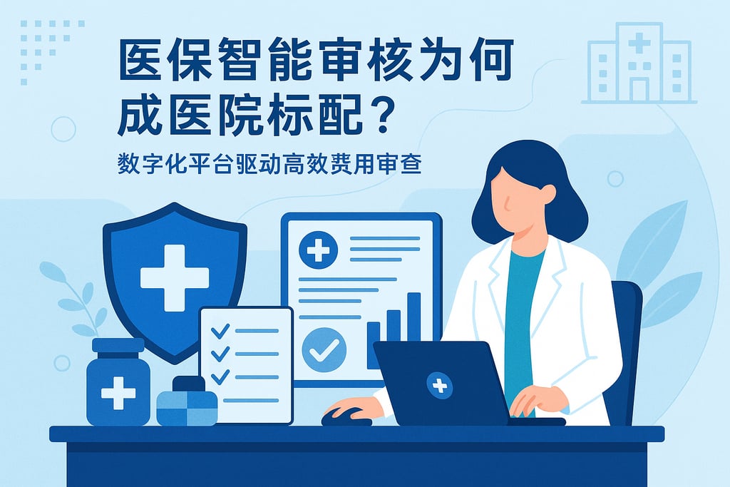 医保智能审核为何成医院标配？数字化平台驱动高效费用审查