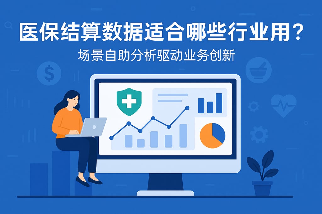 医保结算数据适合哪些行业应用？场景自助分析驱动业务创新