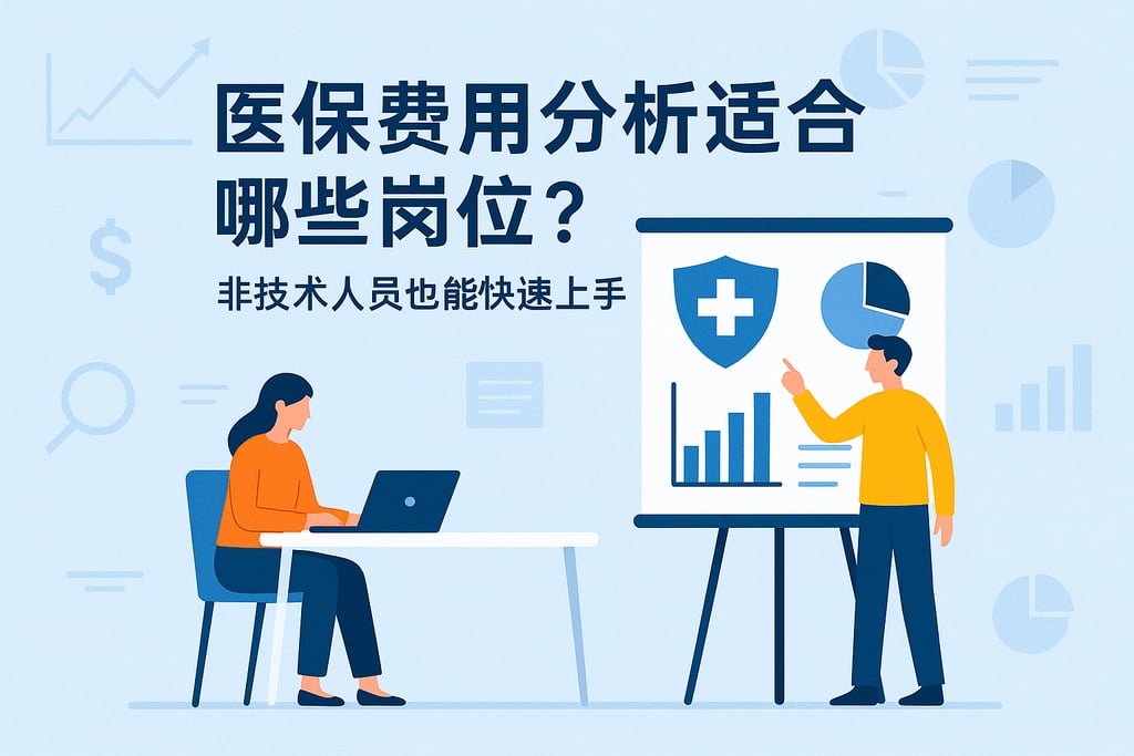 医保费用分析适合哪些岗位？非技术人员也能快速上手