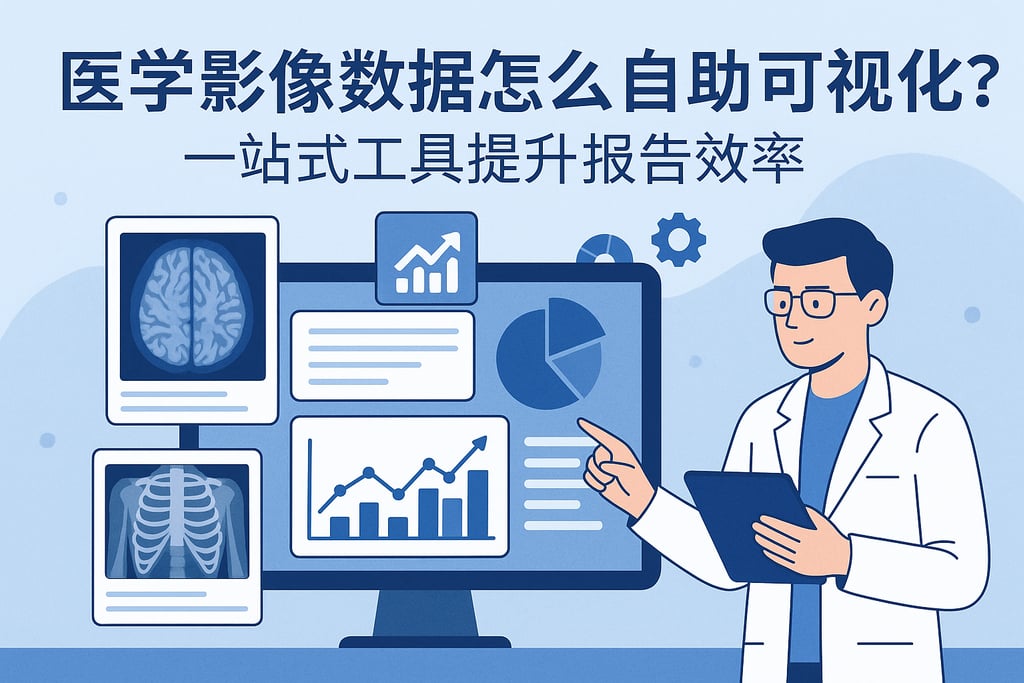 医学影像数据怎么自助可视化？一站式工具提升报告效率
