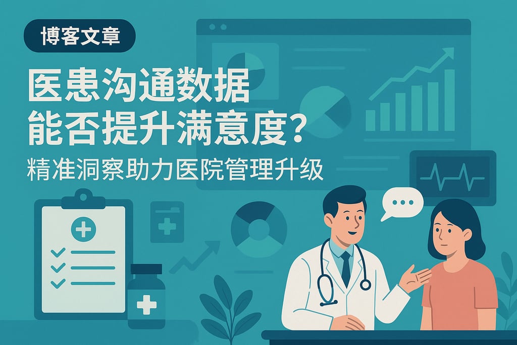 医患沟通数据能否提升满意度？精准洞察助力医院管理升级