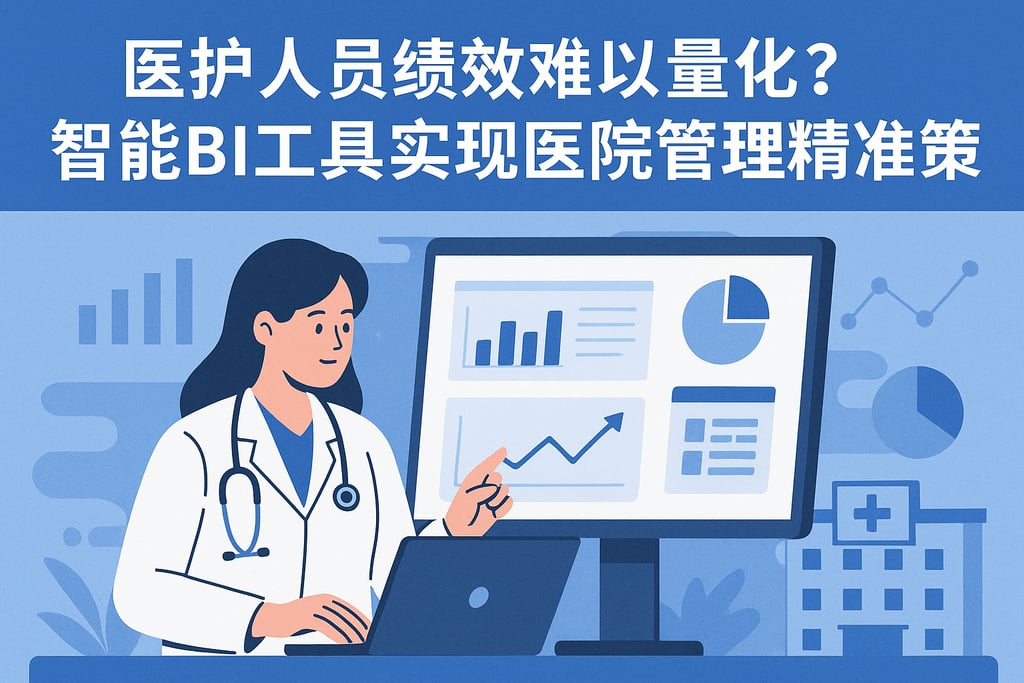医护人员绩效难以量化？智能BI工具实现医院管理精准决策