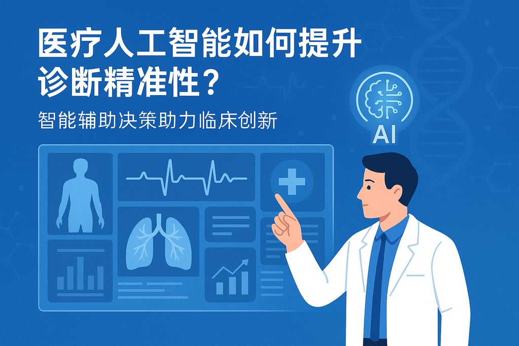 医疗人工智能如何提升诊断精准性？智能辅助决策助力临床创新