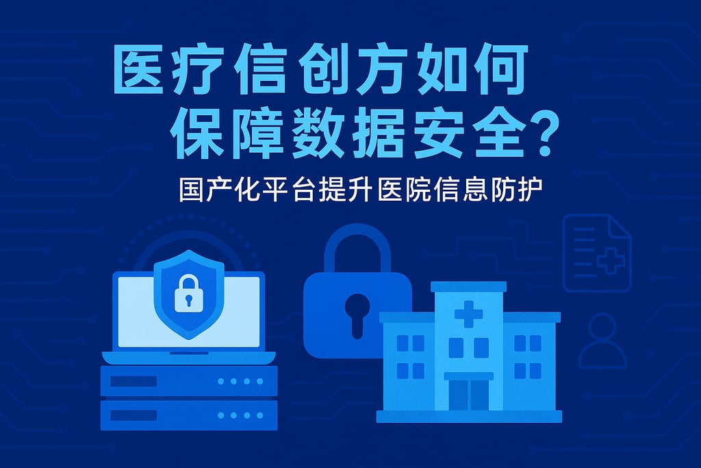 医疗信创方案如何保障数据安全？国产化平台提升医院信息防护